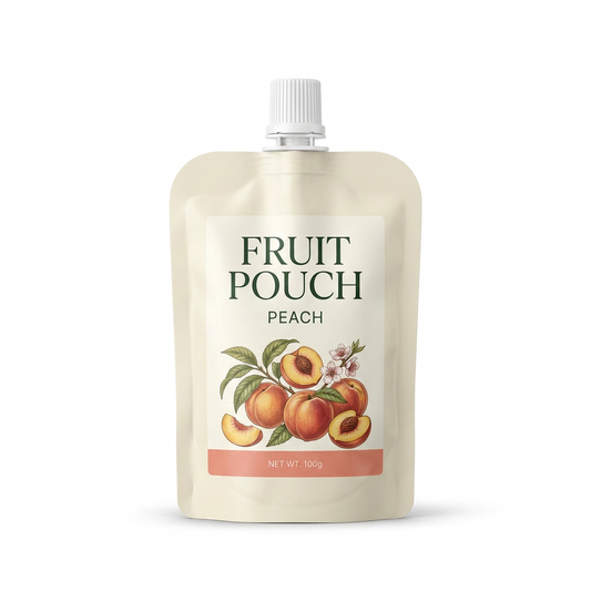Peach Fruit Pouch