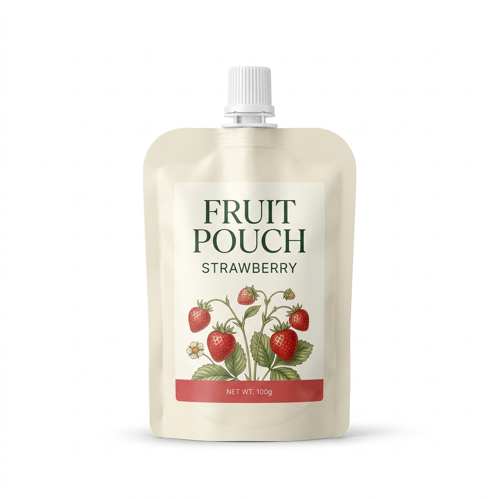 Strawberry Fruit Pouch